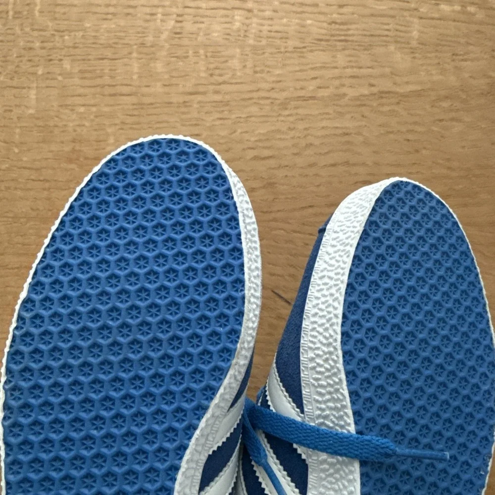 Adidas Gazelle Royal Blue White G96680 Men's 4.5 BNWT DS
